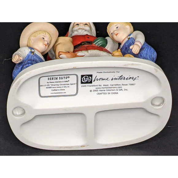 Home Interiors Denim Days SHARING CHRISTMAS SPIRIT 58113-05 RARE - Picture 10 of 12